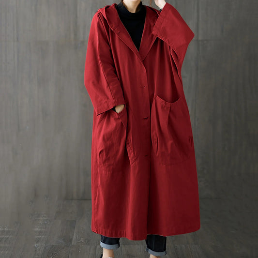 Maria | Casual hooded coat