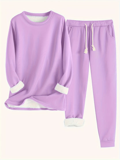 Cozy knit loungewear set for relaxing days 