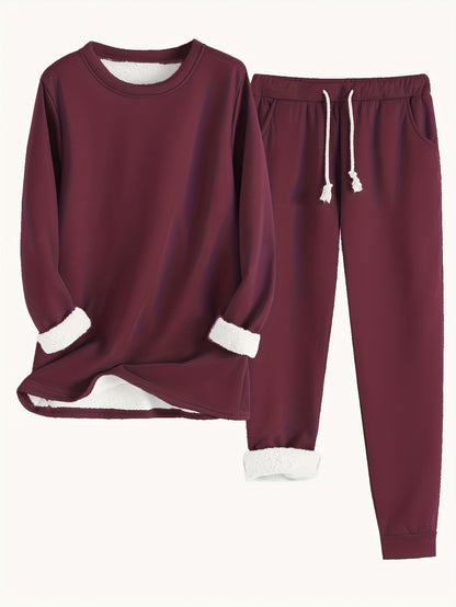 Cozy knit loungewear set for relaxing days 