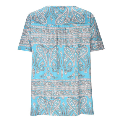 Oswald | Feminine tunic top with pleats