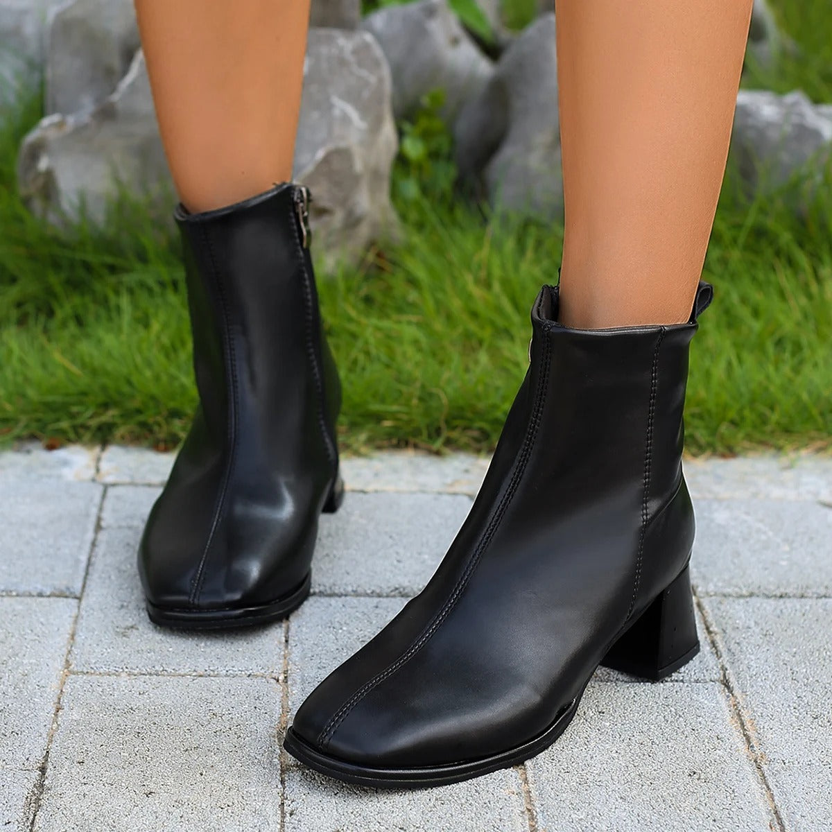 Dorothea™ - Block heel ankle boots