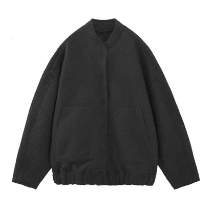 Serena™ – Fluffy oversized jacket with pockets