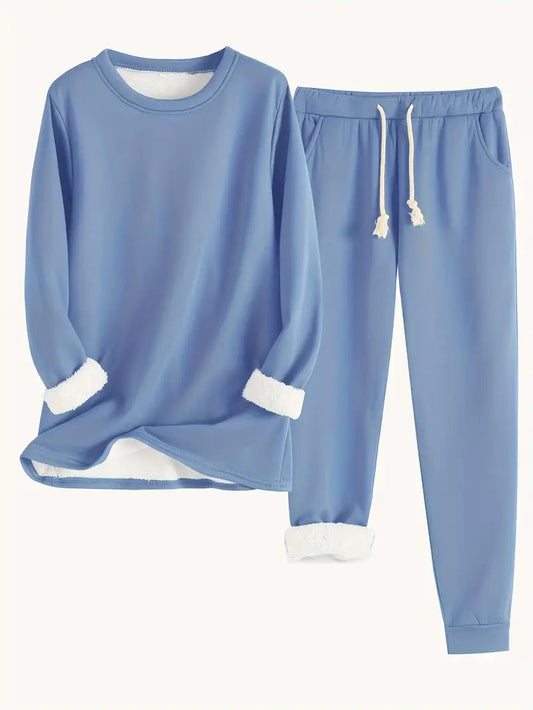 Cozy knit loungewear set for relaxing days 
