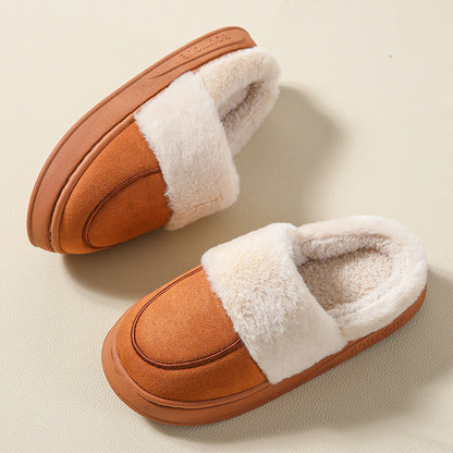 Cozy plush slippers for women 