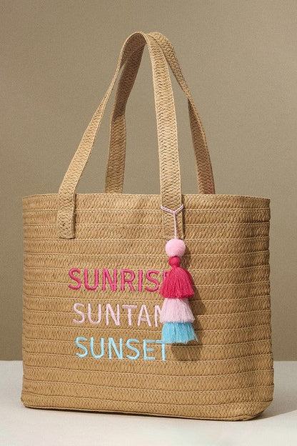 Lara | Sunrise beach bag
