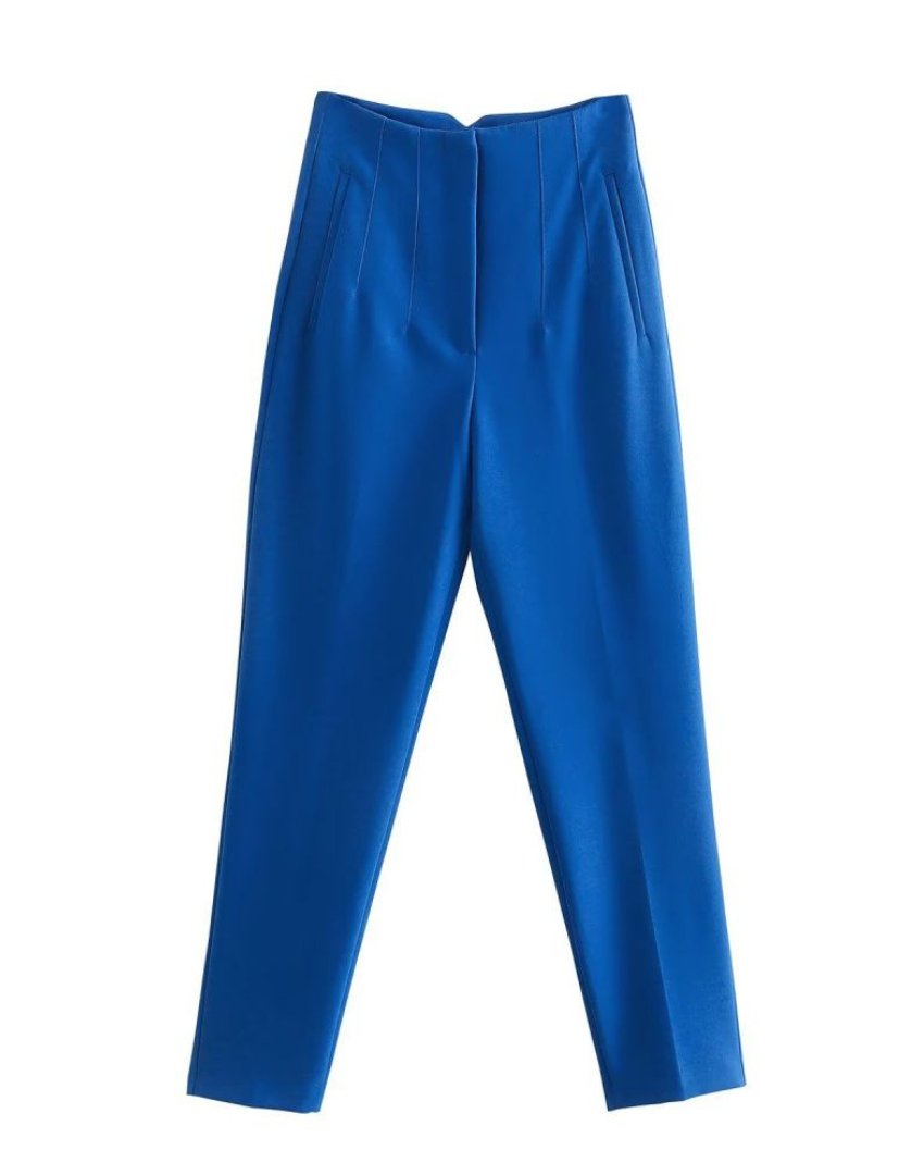 Elegant women's office trousers without ironing
