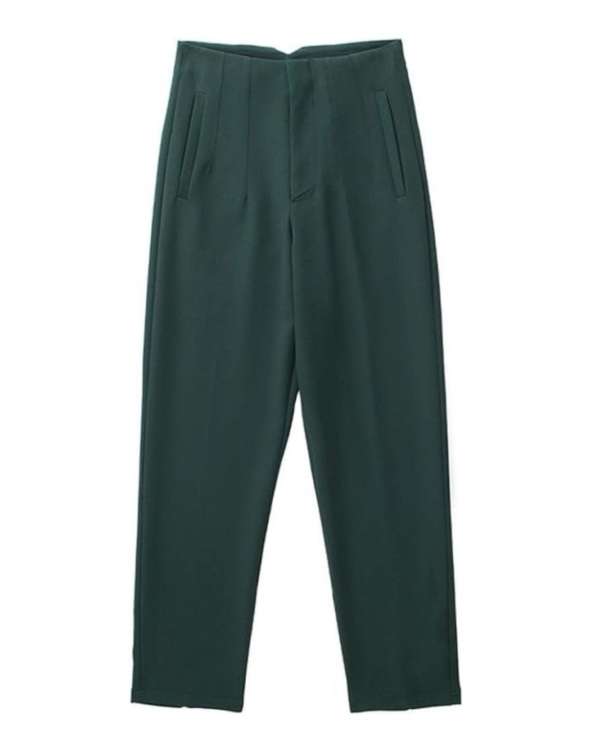 Elegant women's office trousers without ironing