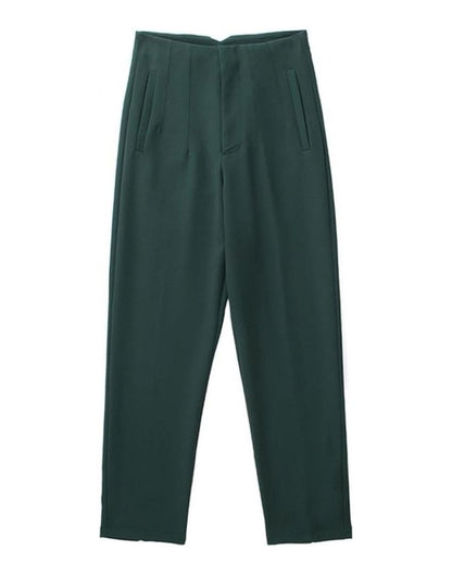 Elegant women's office trousers without ironing