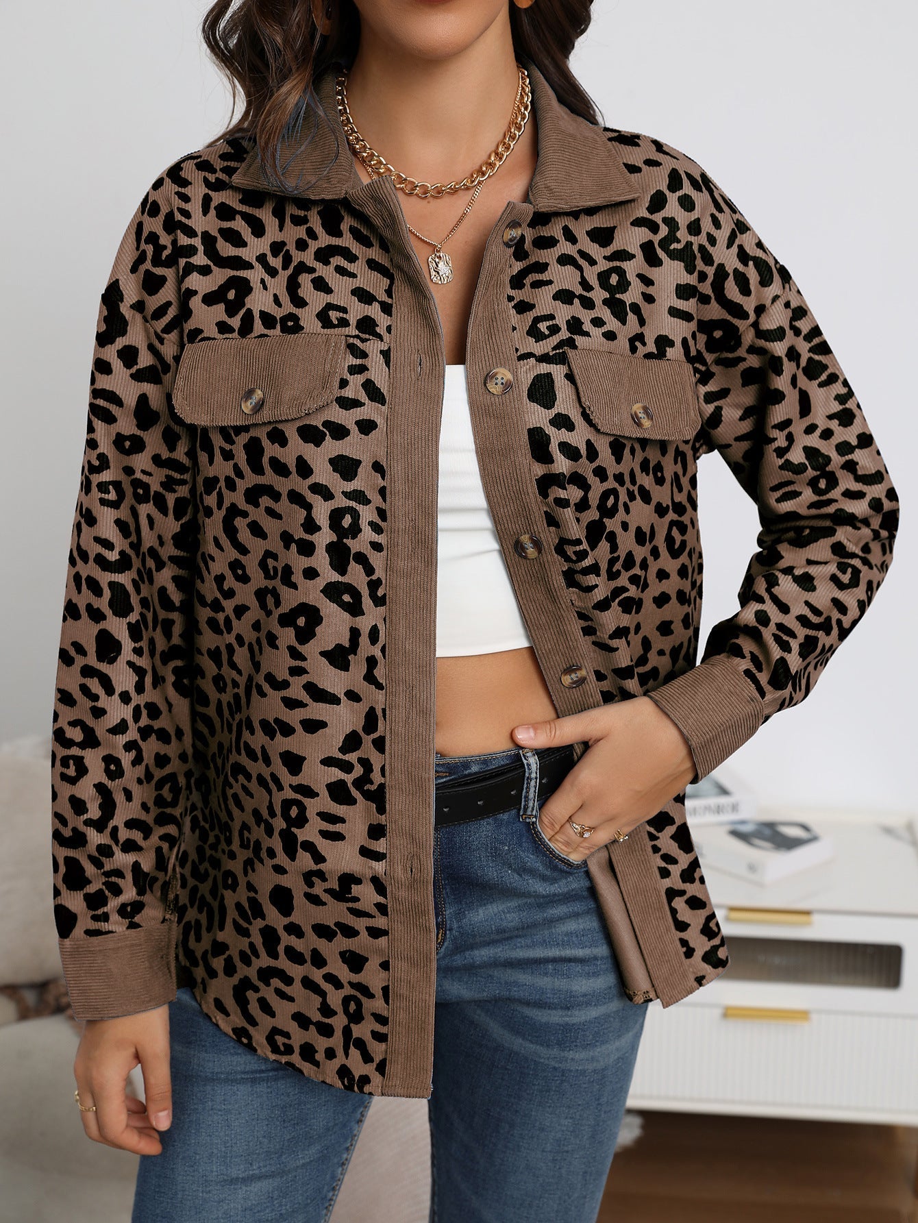 Olivia™ - Jungle Chic Leopard Jacket [Last Day Discount]