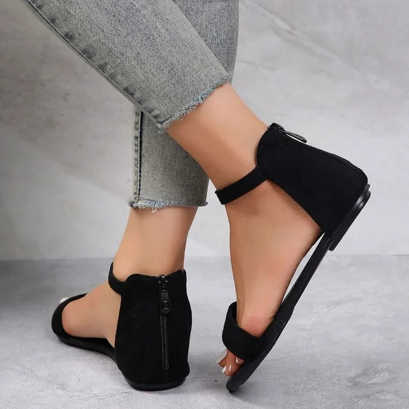 Quenilda | Elegant ankle strap sandals for women