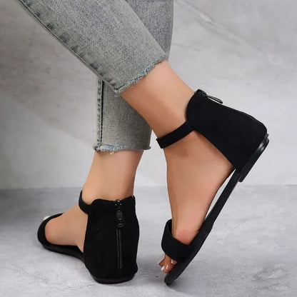 Quenilda | Elegant ankle strap sandals for women