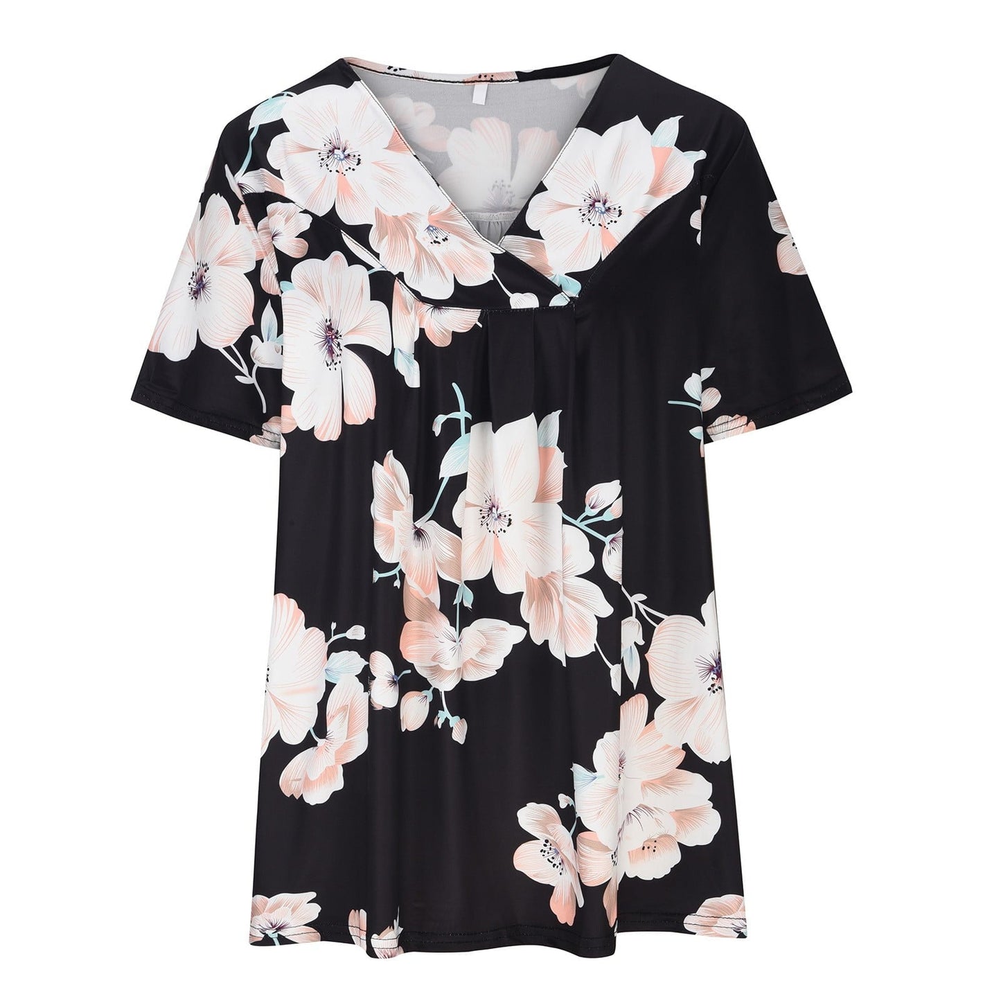 Oswald | Feminine tunic top with pleats