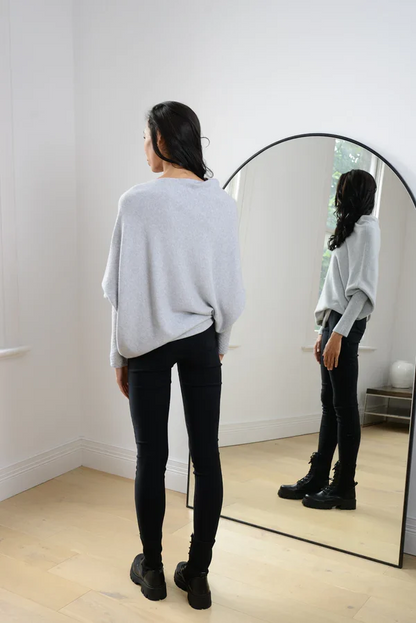 Mariemi™ | Asymmetric Draped Sweater