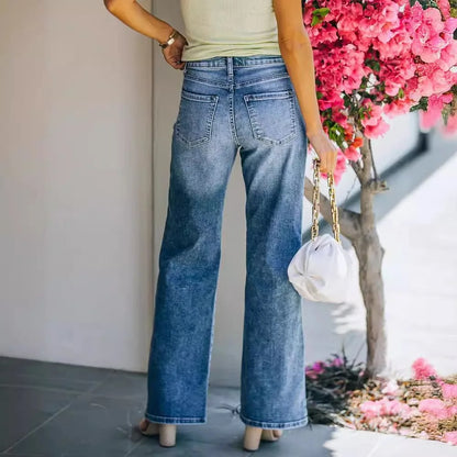 Nina™ - Wide-cut jeans