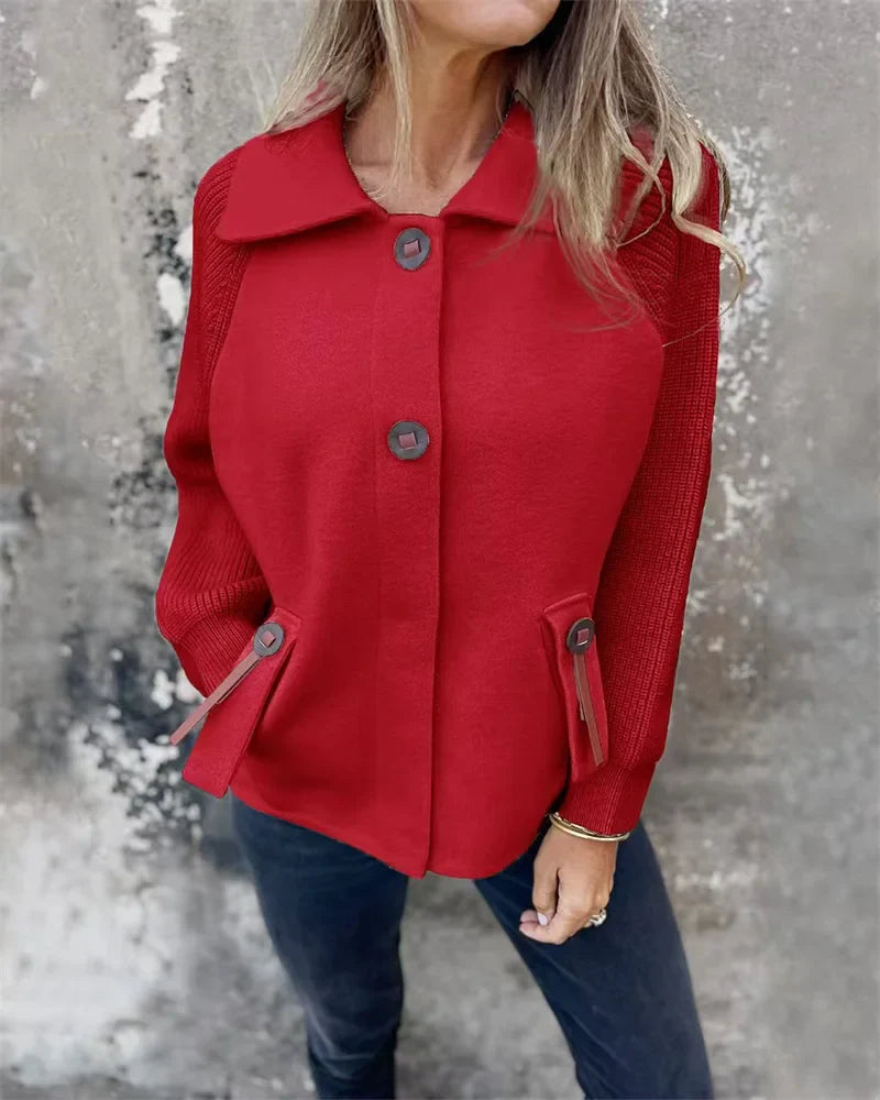 Cozy, lightweight women's autumn/winter jacket 