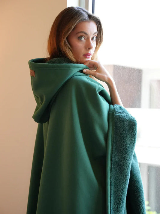 Cozy oversized hoodie blanket for ultimate comfort 