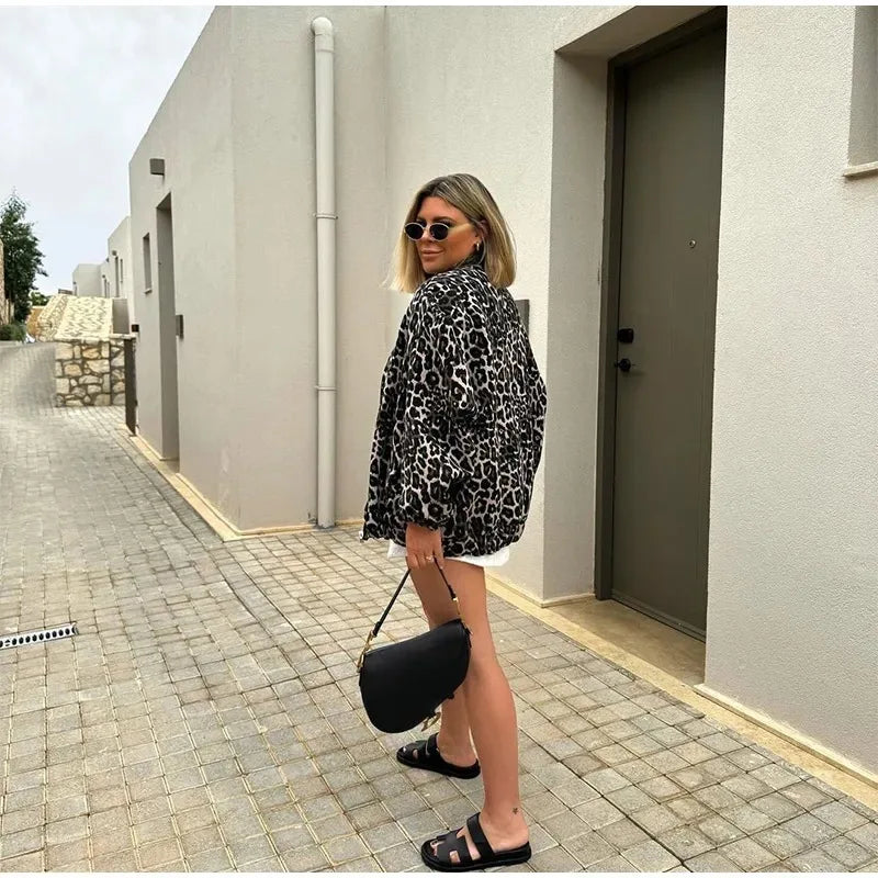 Modern elegant lightweight women's jacket 