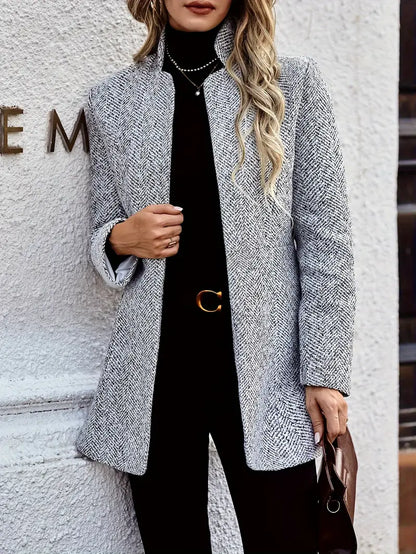 Anna™ - Stylish women's tweed-look coat [Last day discount]