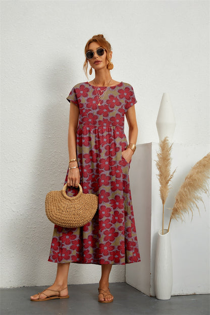 Loose-fitting summer dress for women