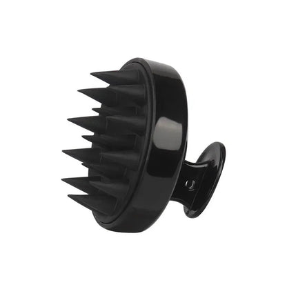 Silicone shampoo brush and scalp massage comb