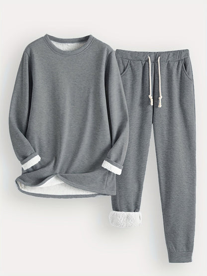 Cozy knit loungewear set for relaxing days 