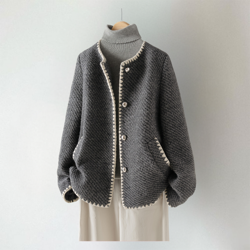 Stylish lightweight knit cardigan for layering 
