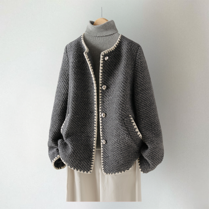 Stylish lightweight knit cardigan for layering 