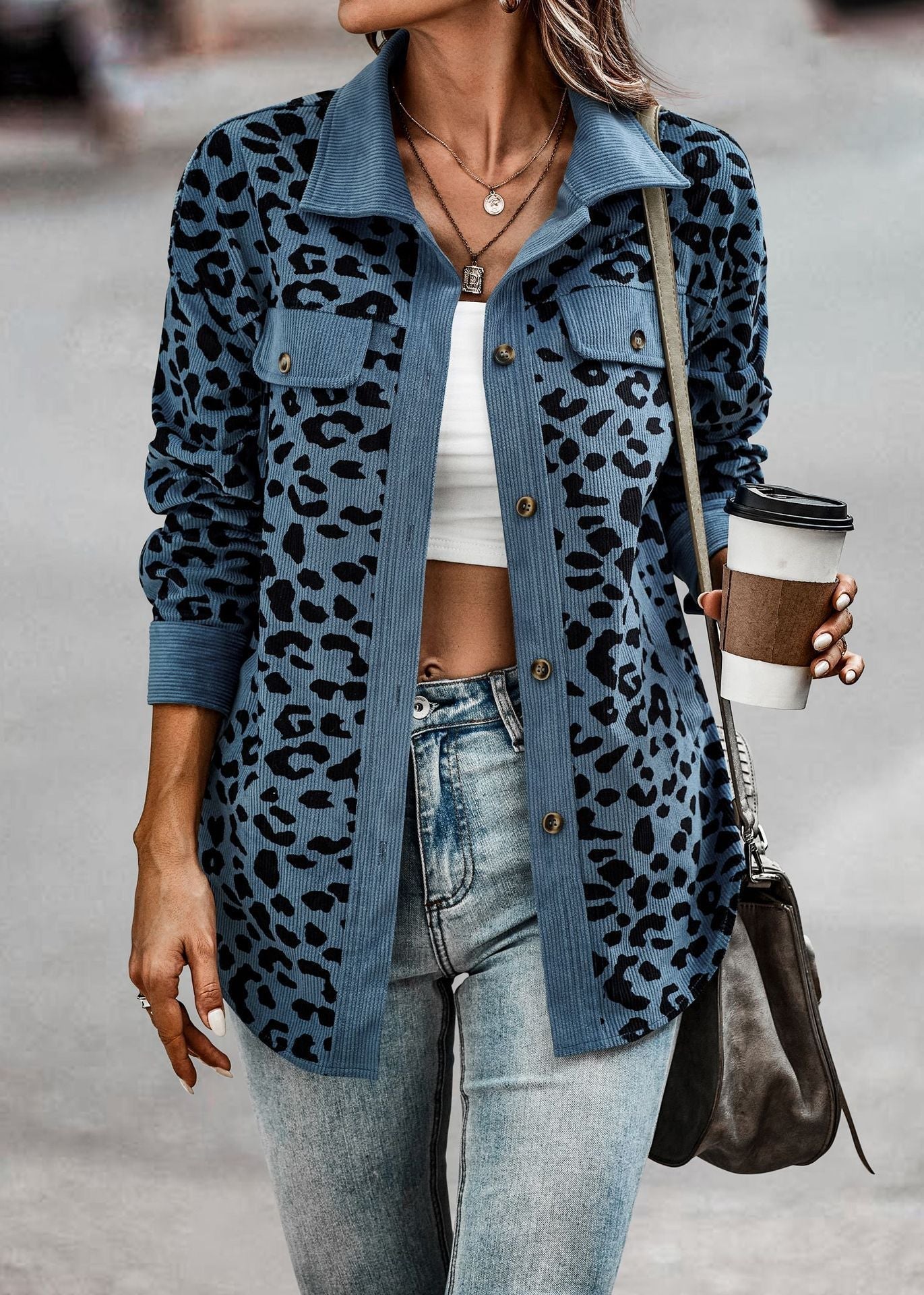 Olivia™ - Jungle Chic Leopard Jacket [Last Day Discount]