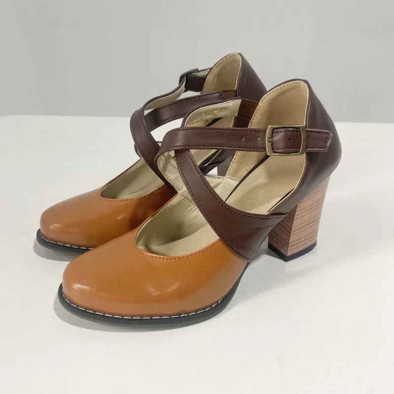 Ellis™ - Summer leather clogs