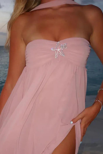 Elegant flowing maxi dress for women 