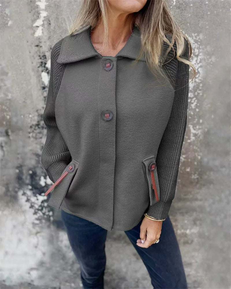 Cozy, lightweight women's autumn/winter jacket 