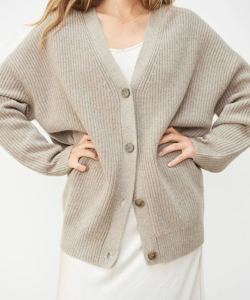 Ivy™ - Cashmere V-neck cardigan