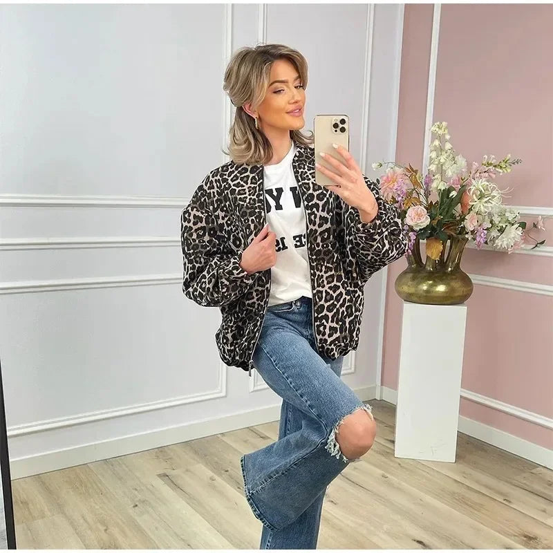 Modern elegant lightweight women's jacket 