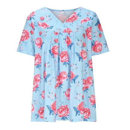 Oswald | Feminine tunic top with pleats