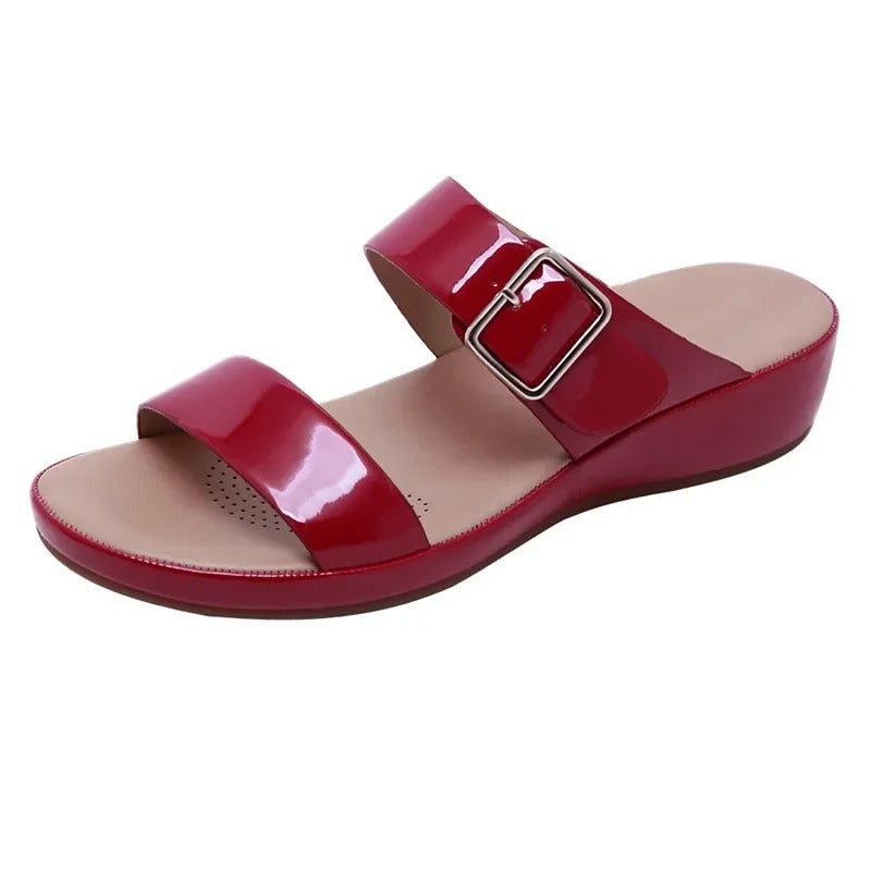 Leni | Comfortable wedge heel sandal