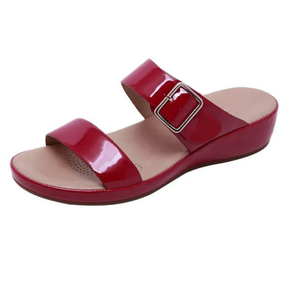 Leni | Comfortable wedge heel sandal