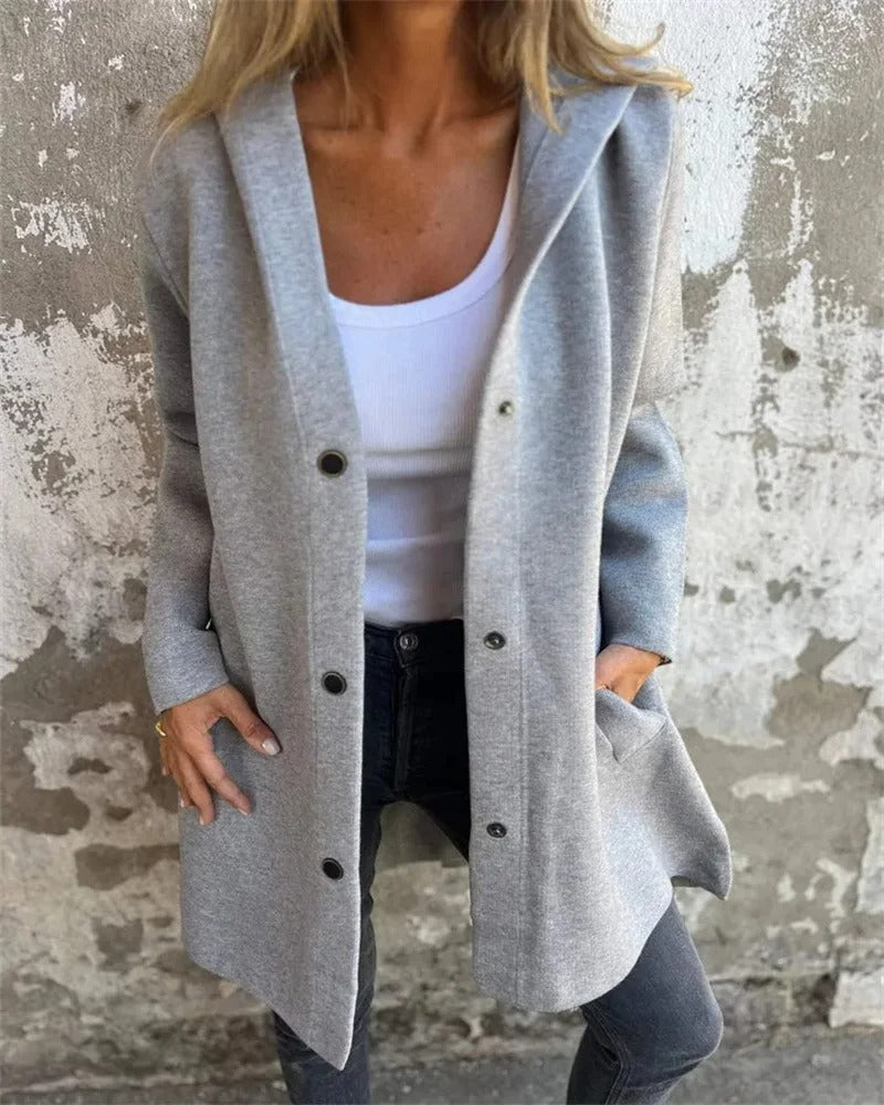 Karla | Comfortable hoodie cardigan