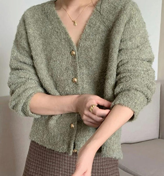 Isabella™ - Fluffy cardigan