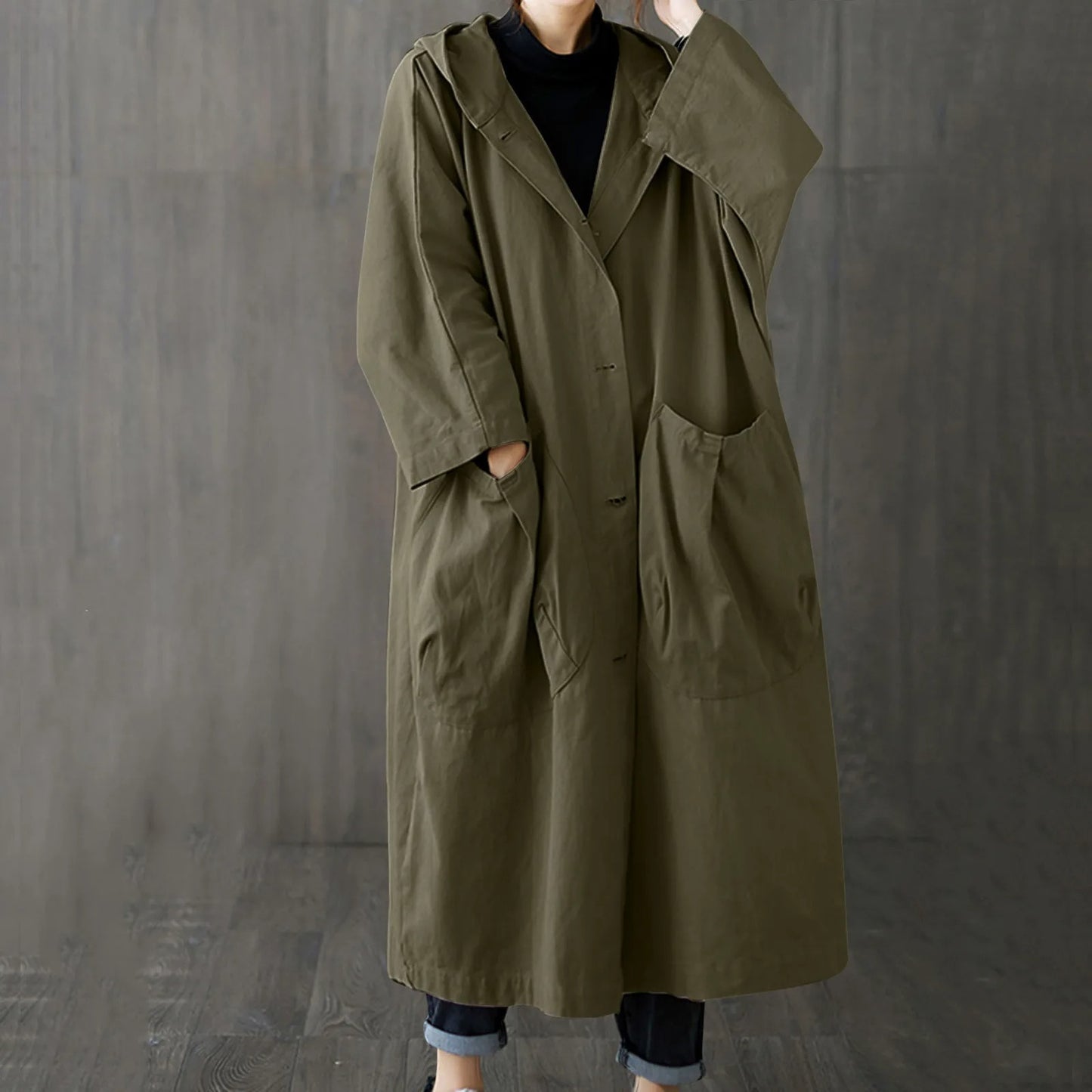 Maria | Casual hooded coat