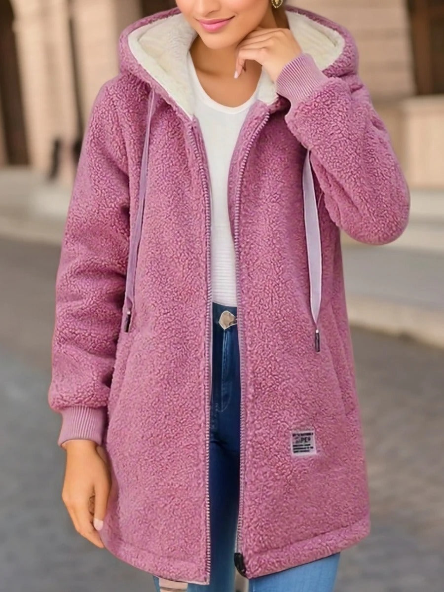 Maria | Warm teddy coat