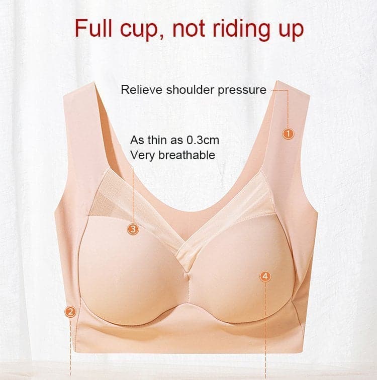 Nova™ - Wireless push-up bra for women with sexy design