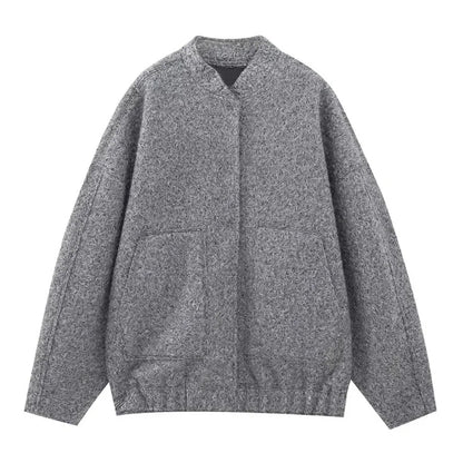 Serena™ – Fluffy oversized jacket with pockets