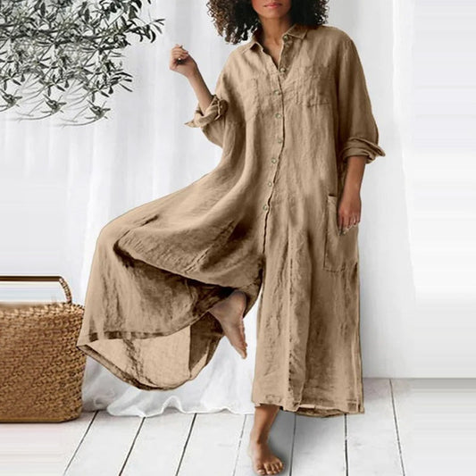 Lyndia™ - Woman Wide Overall Dress
