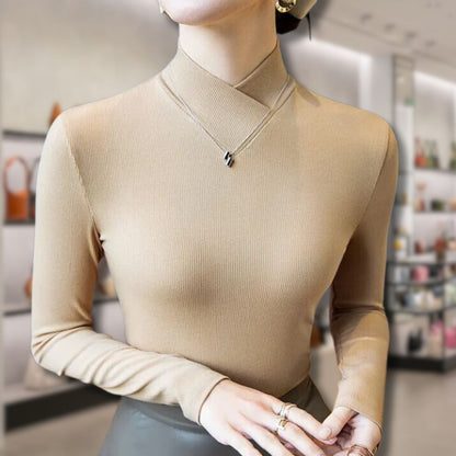 Karen™ - Women's Threaded Turtleneck Sweater 