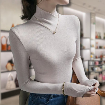 Karen™ - Women's Threaded Turtleneck Sweater 