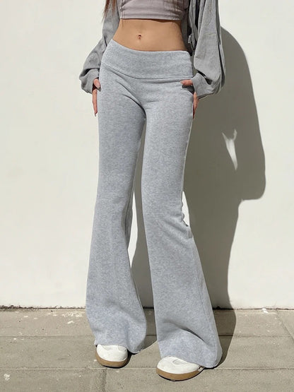 Bella | Low-waist flared sweatpants