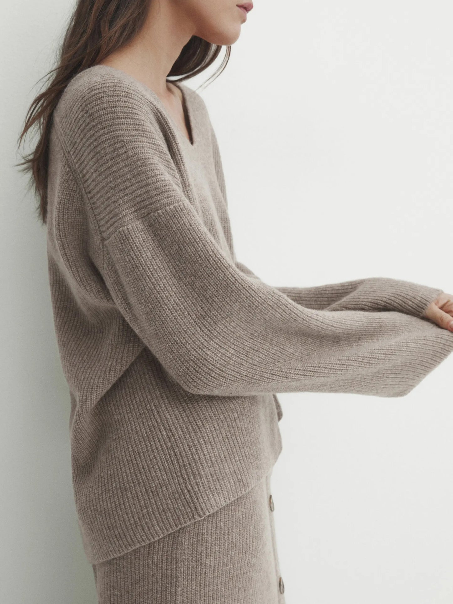 Elena | Frans-Geïnspireerde Losse Gebreide Trui