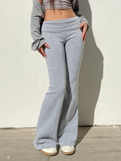 Bella | Low-waist flared sweatpants