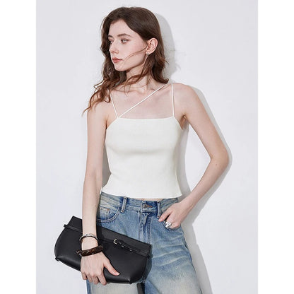 Frieda | Asymmetrical slim-fit tank top