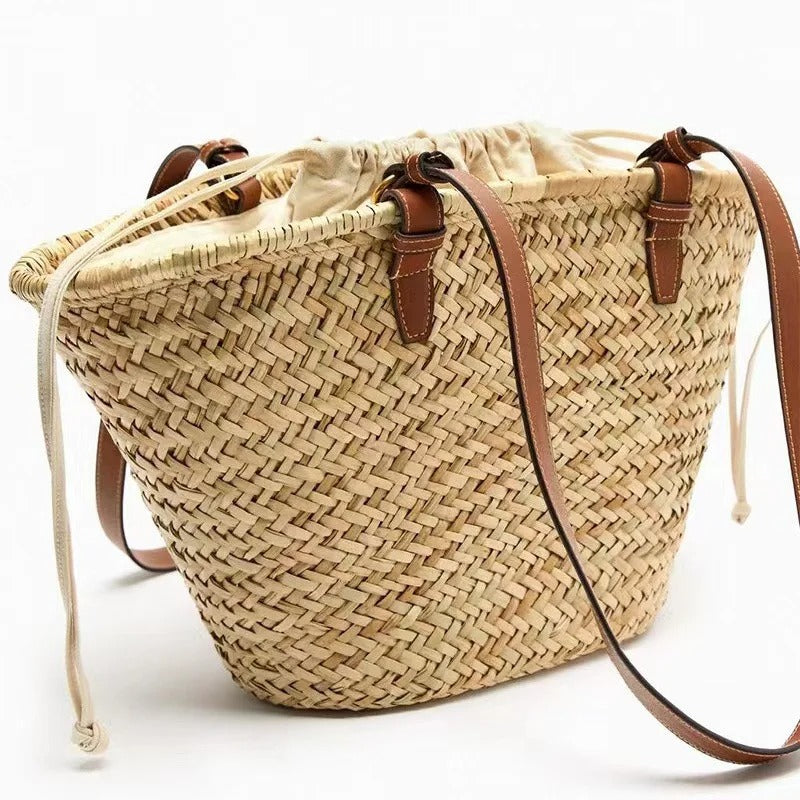 Carmen | Summer straw basket bag